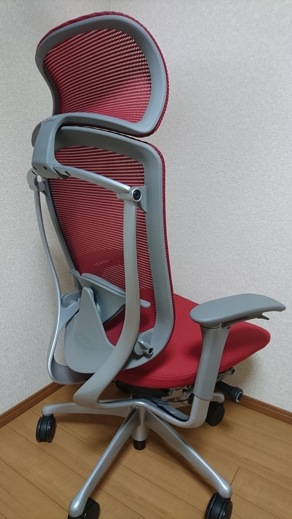 オカムラ コンテッサ 大型ヘッドレスト 購入レビュー