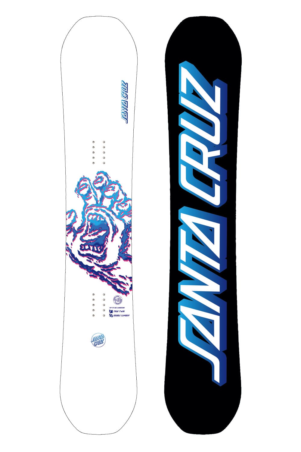 THROWDOWN HAND White | Santa Cruz Snowboards 公式