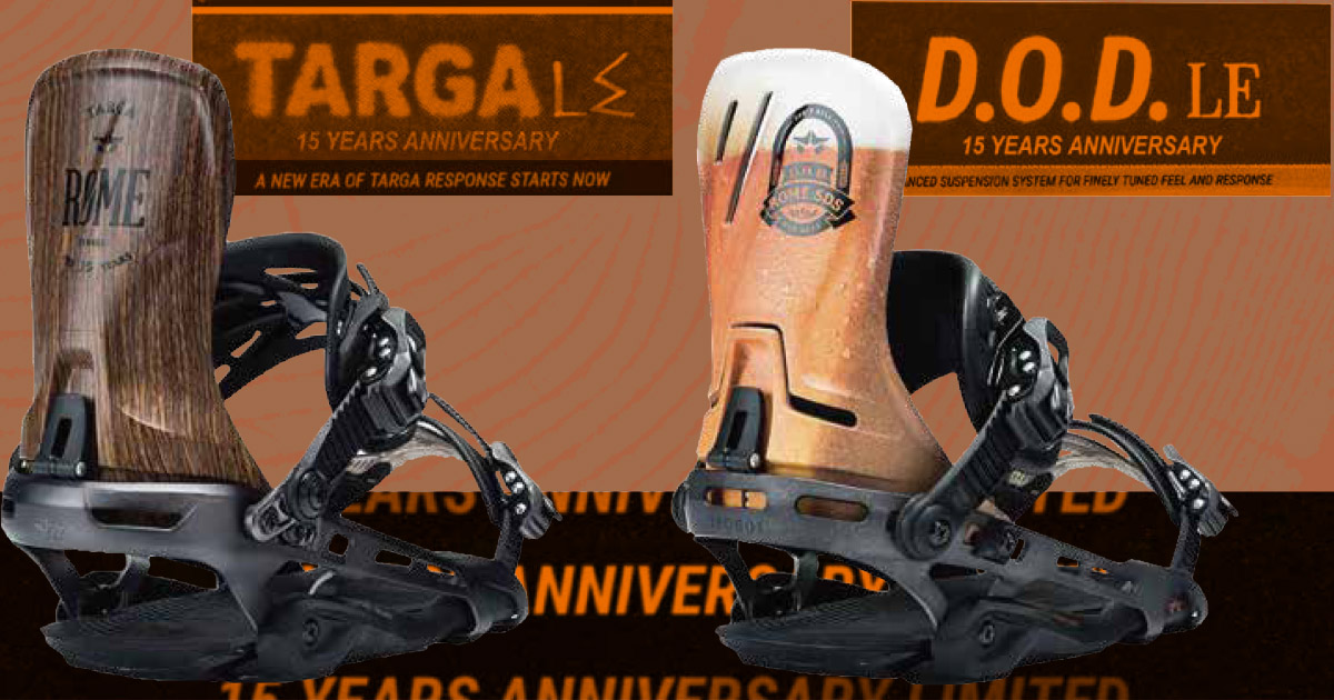 限定】ROME SDS 15周年記念バインディング発売！ | Rome Snowboards 公式