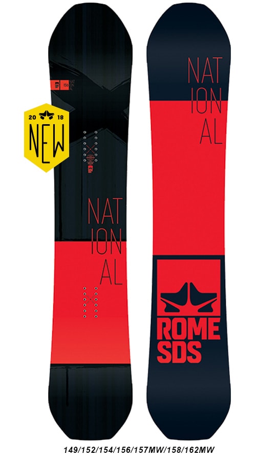 17/18 ROME 最重要モデル「NATIONAL」に乗る全ライダーの