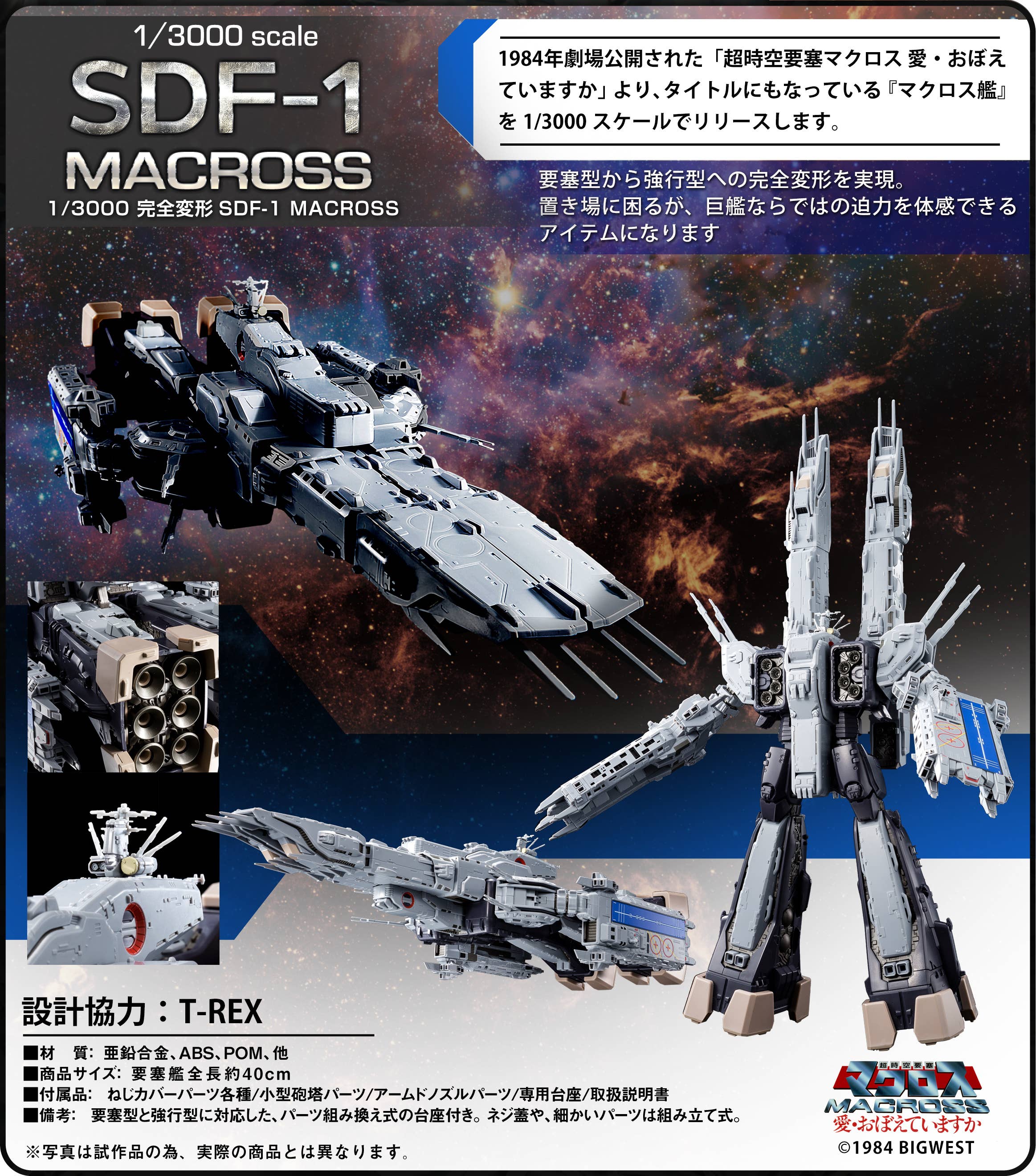 Completely Transformable SDF-1 Macross (Reissue) | HLJ.com