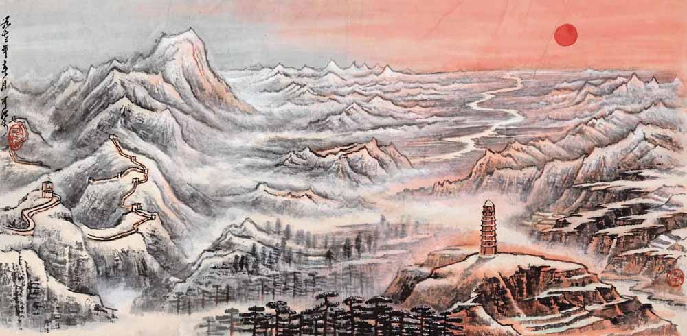 李可染山水画取得如此大的成就有哪些原因_萧县书画网