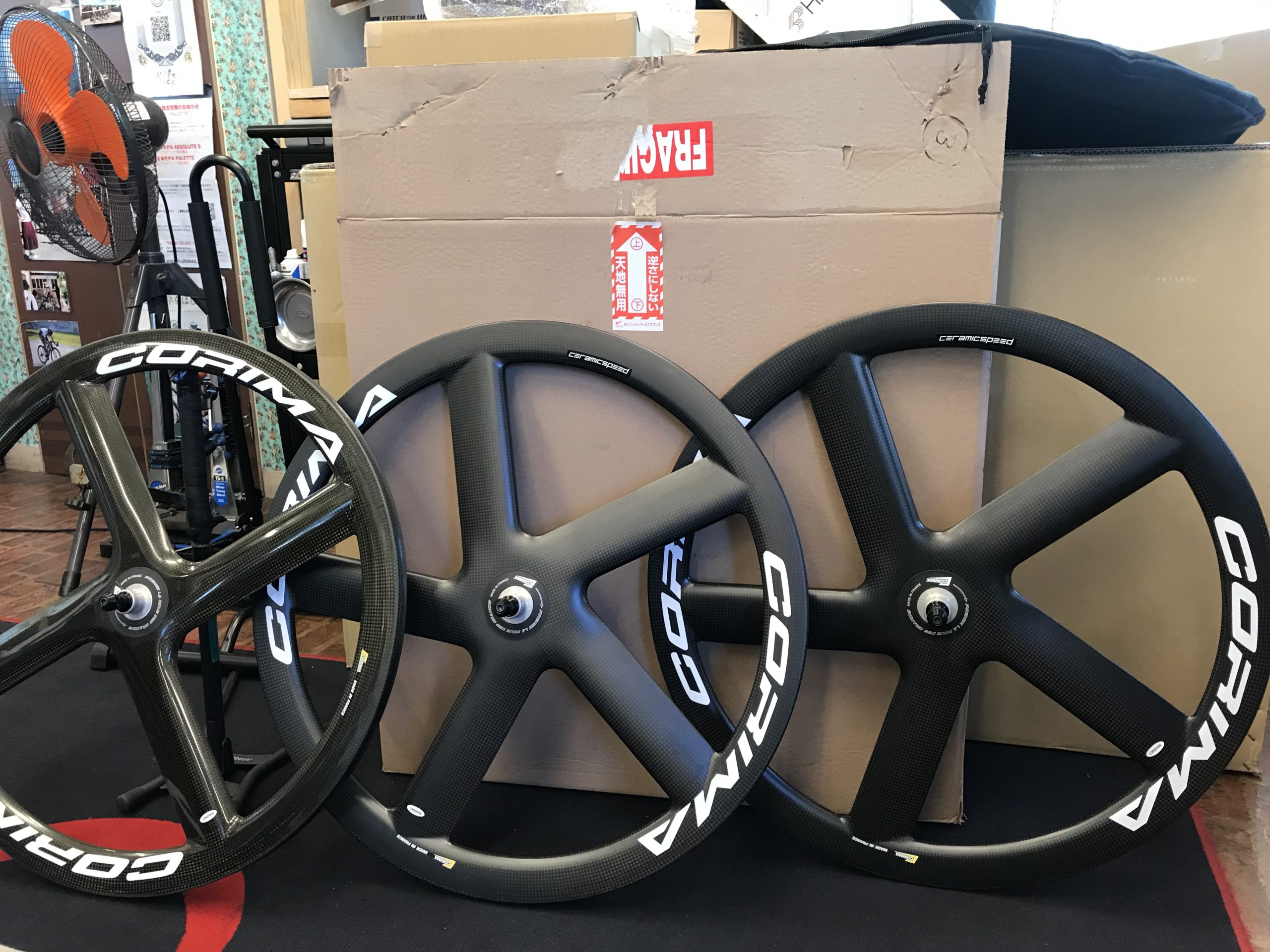 トラックホイール入荷 コリマ4・5バトンホイール – つくばの自転車店