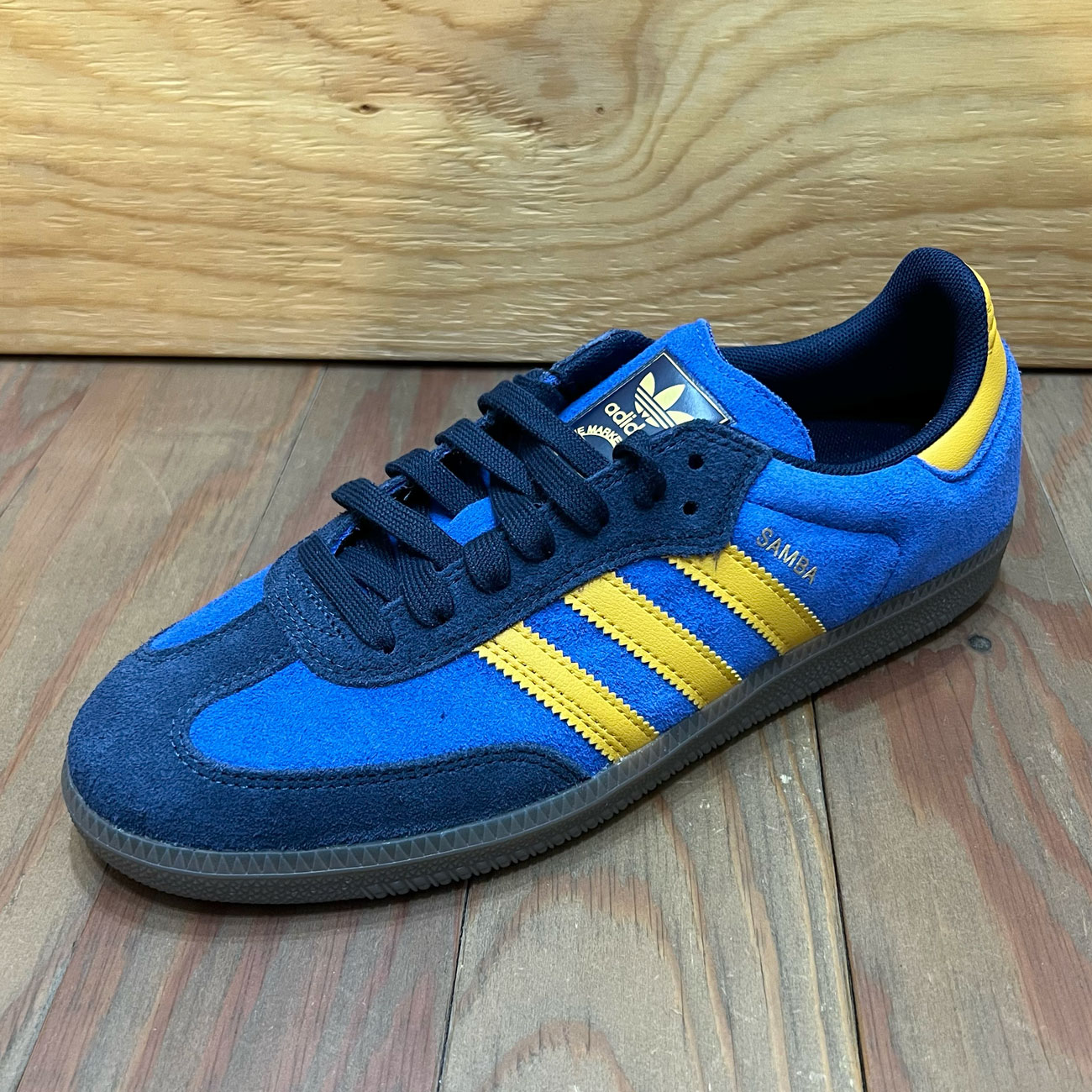 ADIDAS SAMBA ADV NAVY/YELLOW | 東京のスケートボードショップ・通販