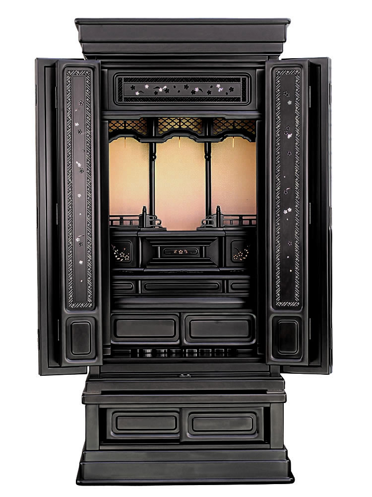 唐木仏壇・福寿-螺鈿細工をふんだんに施したデザイン性の高い伝統型