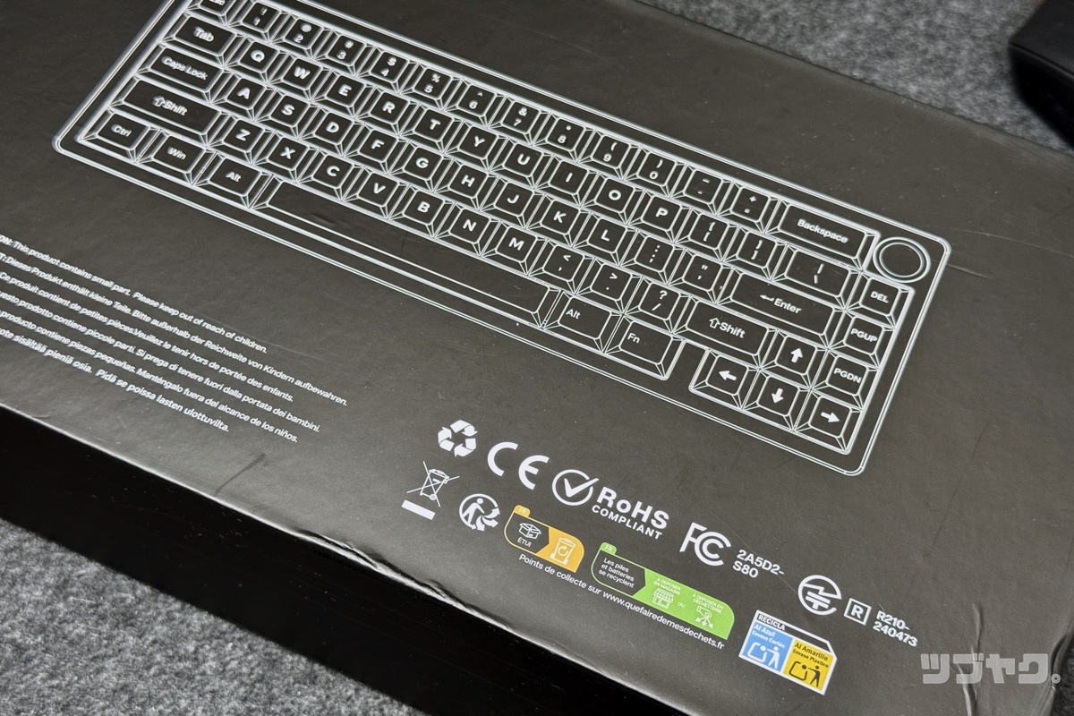 Epomaker Galaxy65をレビュー｜ボールキャッチガスケットマウント採用