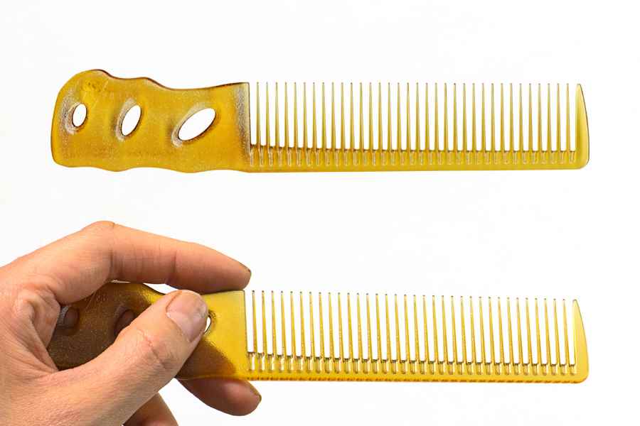 BarBer 理容 床屋用 YS.PARK 236 コーム 粗〜中粗歯 (16目直歯)｜美容