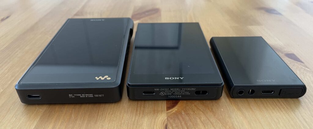 NW-WM1AM2 vs NW-ZX707 vs NW-A306: Comparing the Sony Walkman