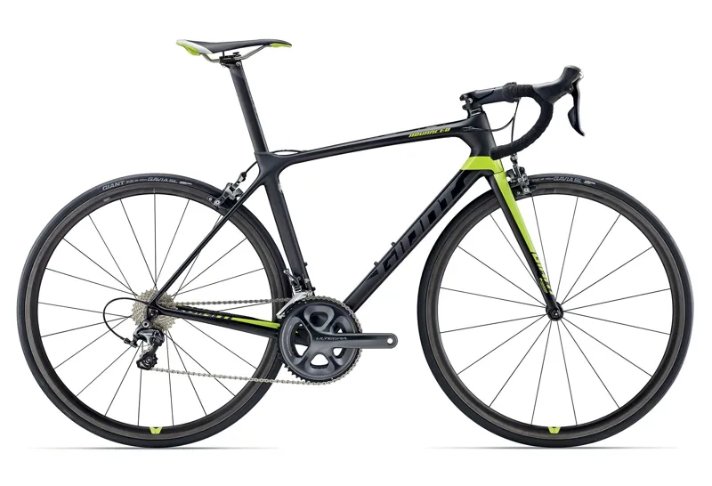Giant TCR Advanced Pro 1 Road Bike 2017 Black/Green