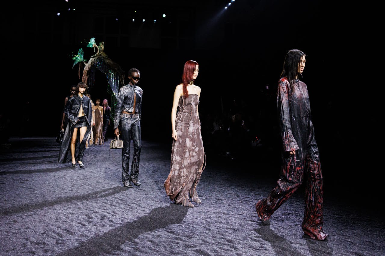 Acne Studios FW23 Womenswear Is a Good Kind of Distressed