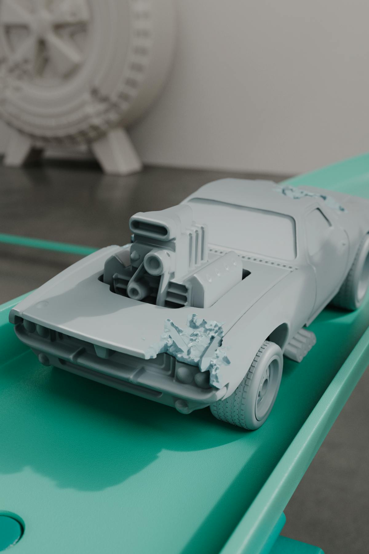 Hot Wheels x Daniel Arsham Presented By Mattel Creations Moves