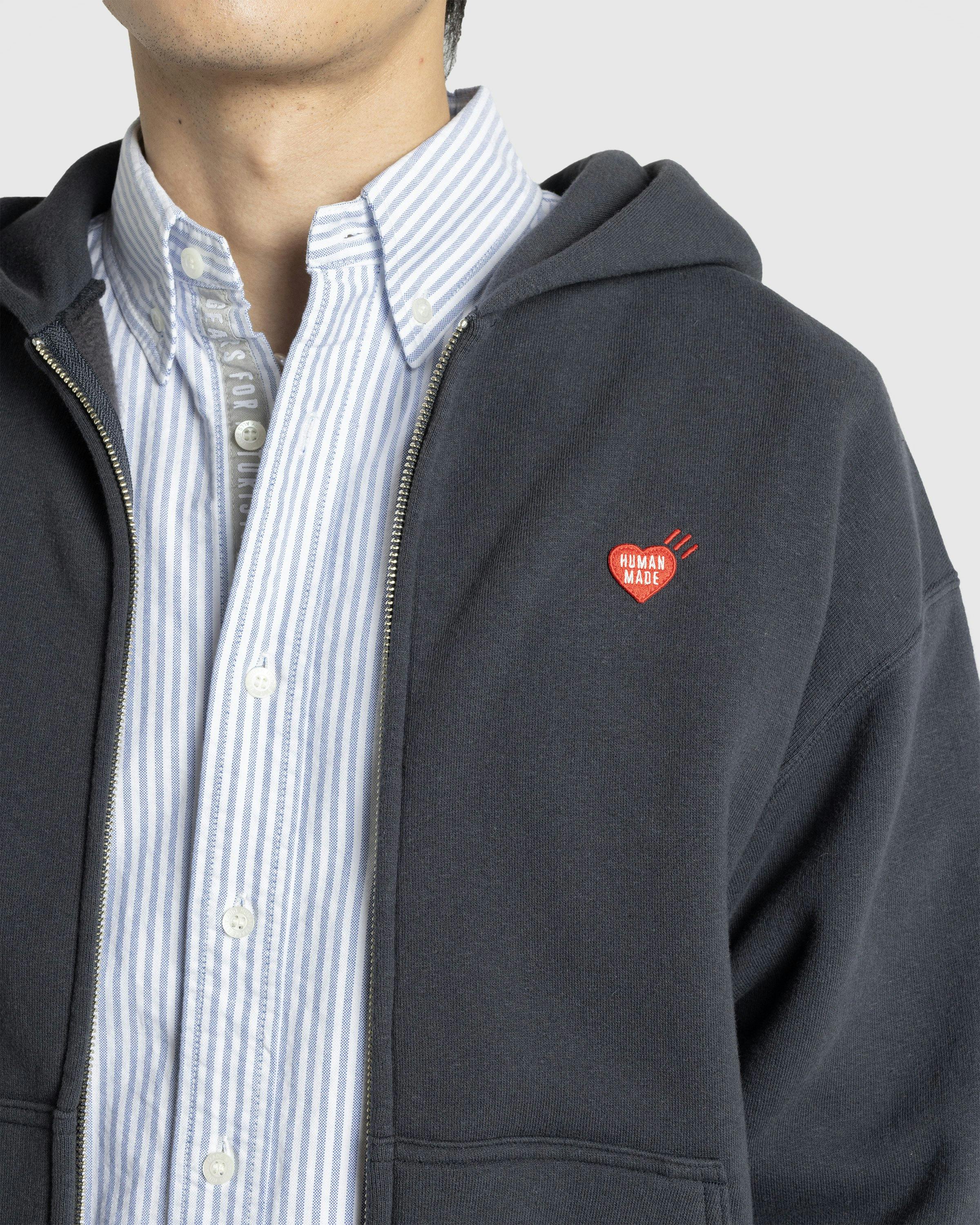 Human Made – Zip-Up Hoodie Black