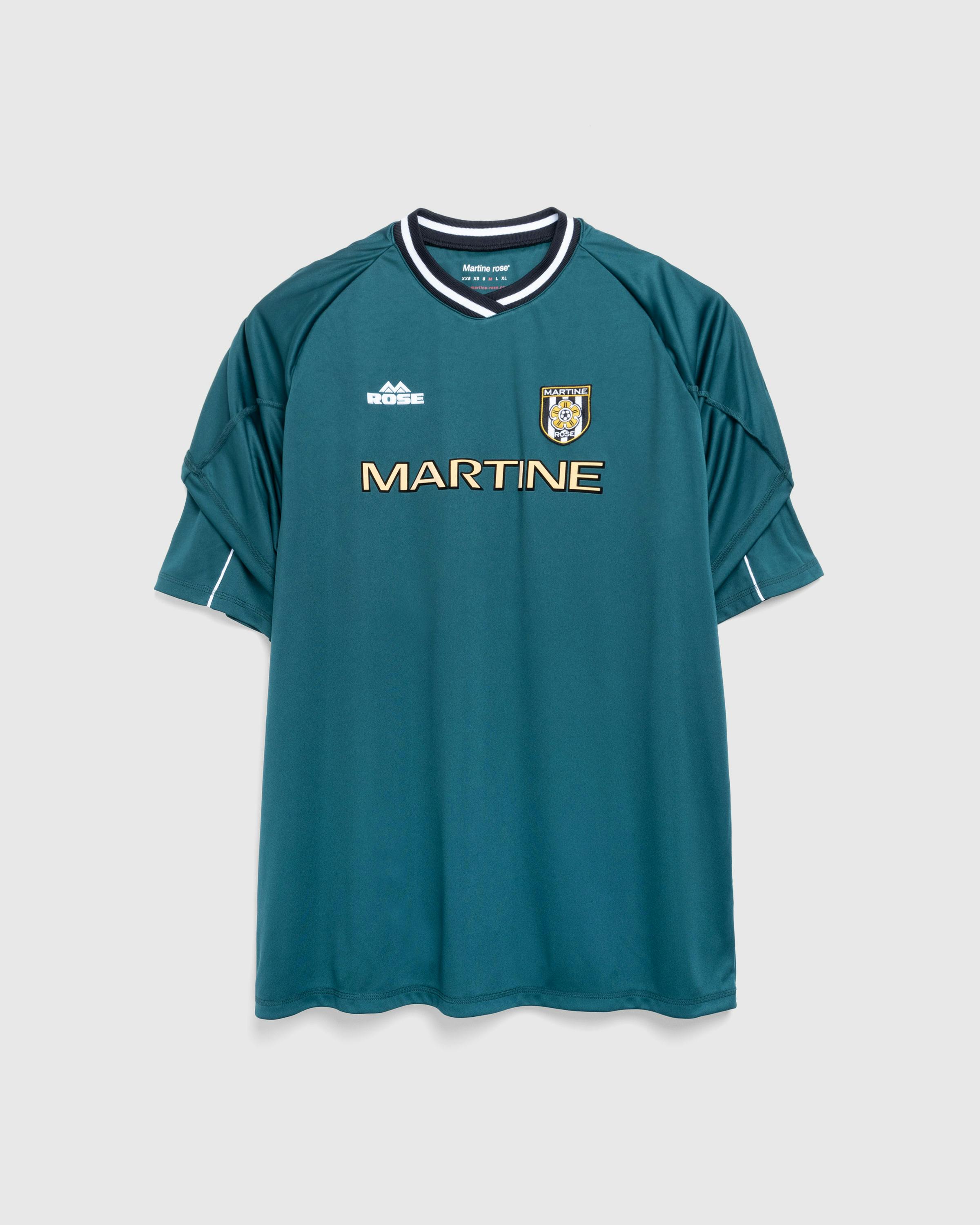 Martine Rose – Celebration Football Top Green