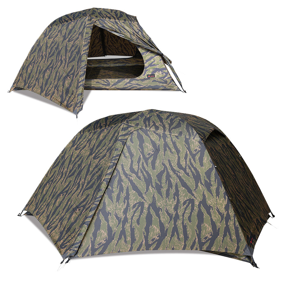 Hill Zero Scout 2P UL Backpacking Tent 3 Season CAMO
