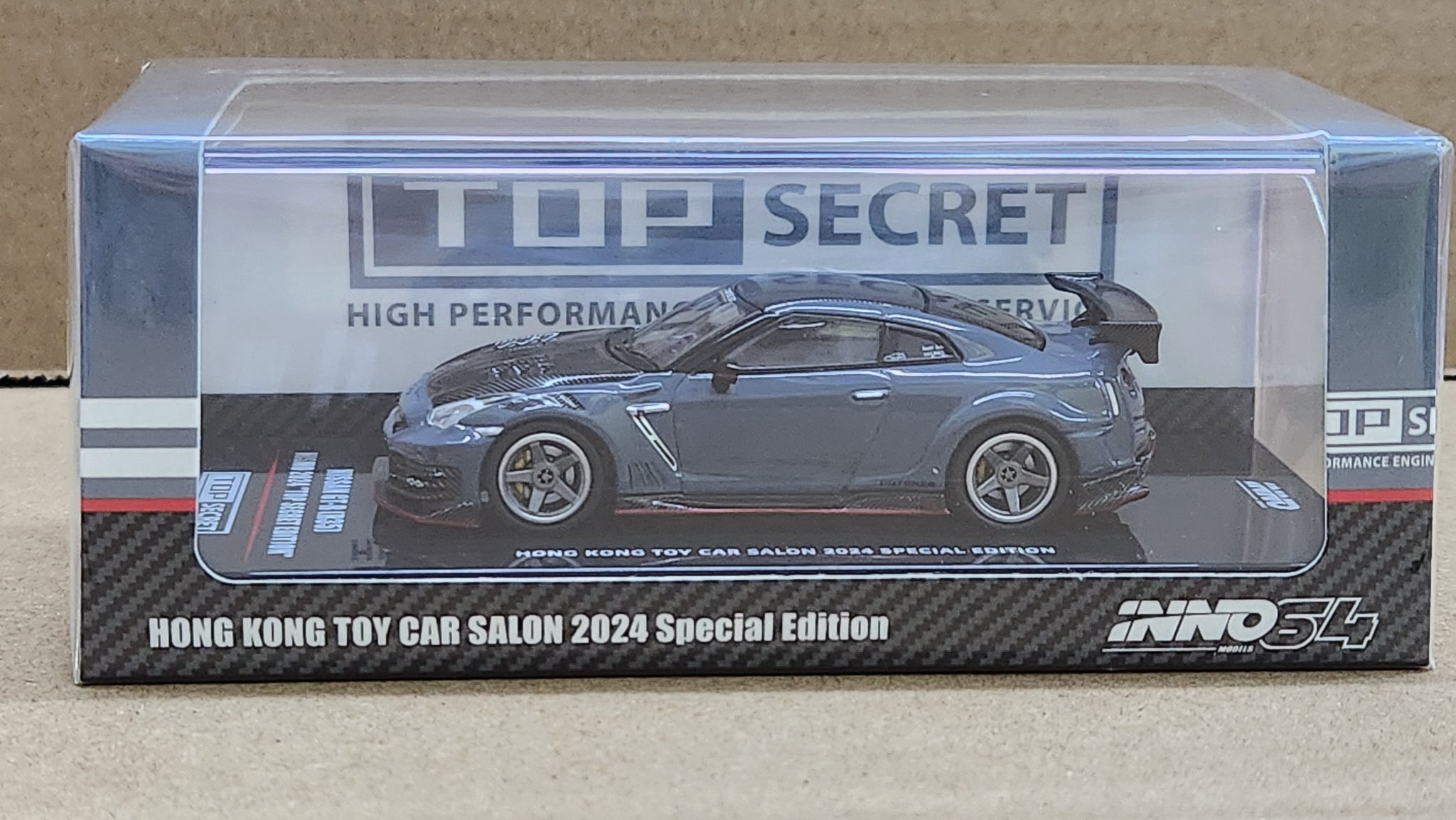 1:64 Inno64 Nissan Skyline GT-R R35 Top Secret Hong Kong toycar
