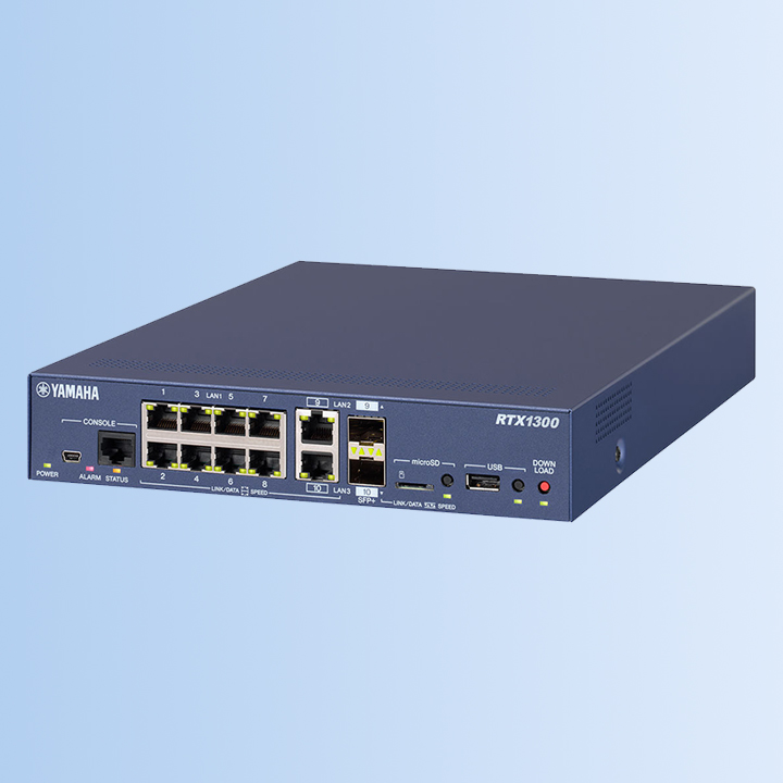 YAMAHA 10Gルーター「RTX1300」｜製品ブログ｜平野通信機材株式会社