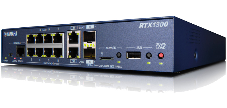 YAMAHA 10Gルーター「RTX1300」｜製品ブログ｜平野通信機材株式会社