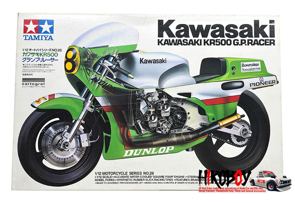 1:12 Kawasaki KR500 Grand Prix Racer 14053 | TAM14028 | Tamiya