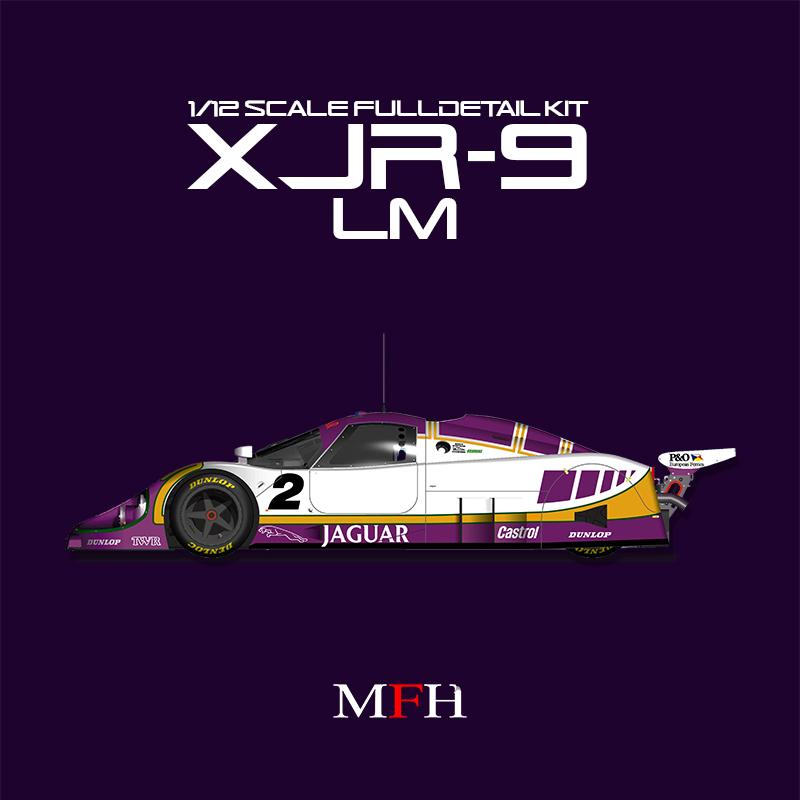 1:12 Jaguar XJR-9 1988 LM Ver A - Full Detail Multi Media Kit