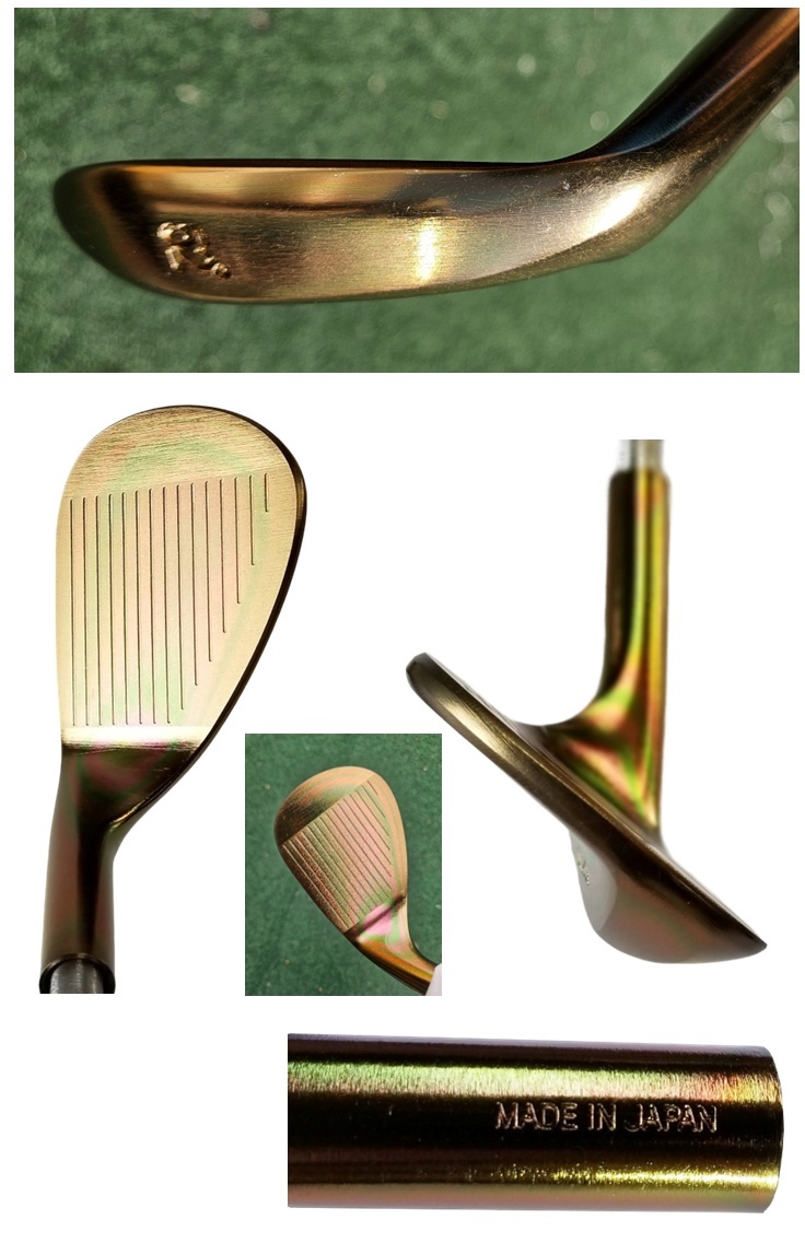 広田ゴルフ フォージドウェッジ オーロラ仕上げ HT-012
