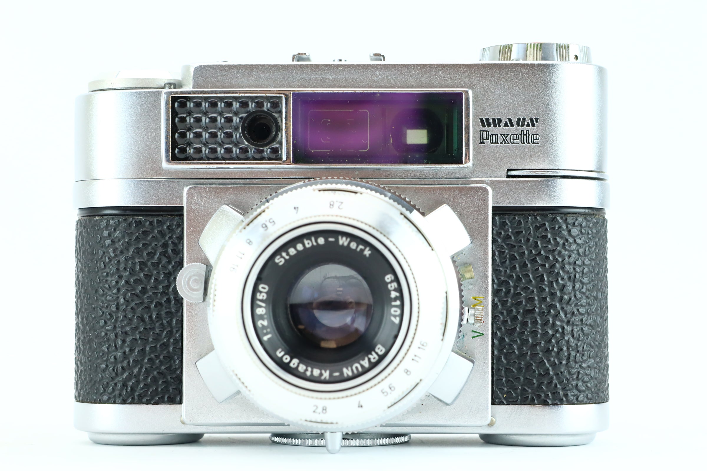 Braun paxette with 50mm 2,8 – Hard to Find Camera Store