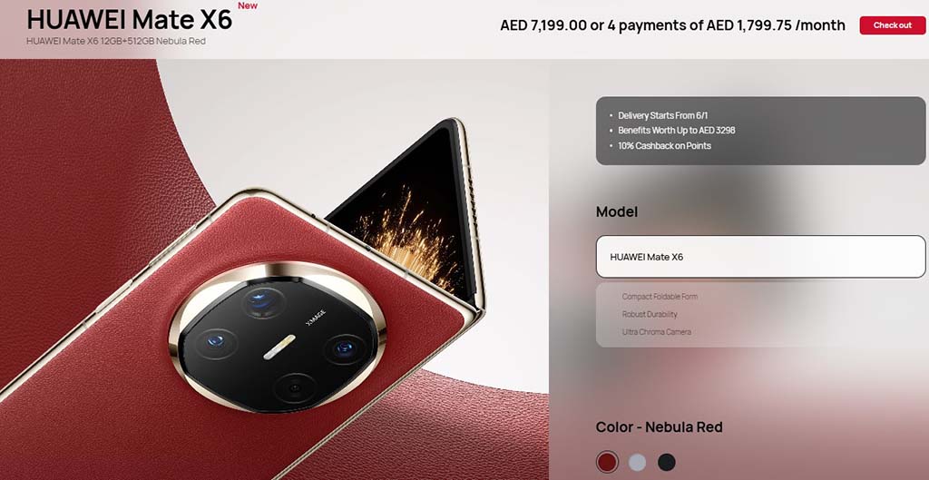 Huawei Mate X6: Global Price and Availability - Huawei Central