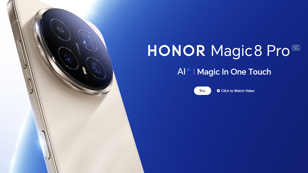 Honor Magic 8 Pro debuts globally without standard variant