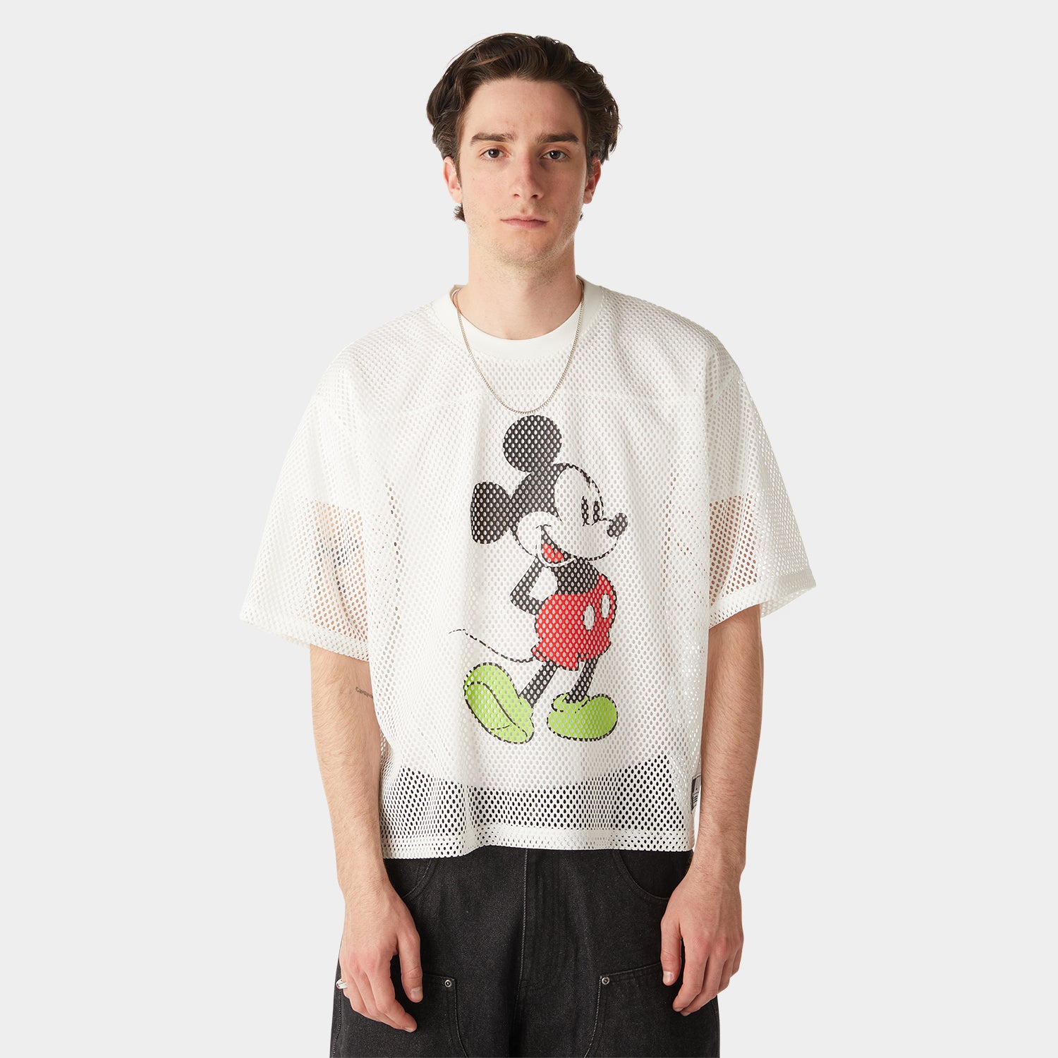DISNEY | HUF MICKEY MESH FOOTBALL JERSEY｜TOPS & SHIRTS（トップス
