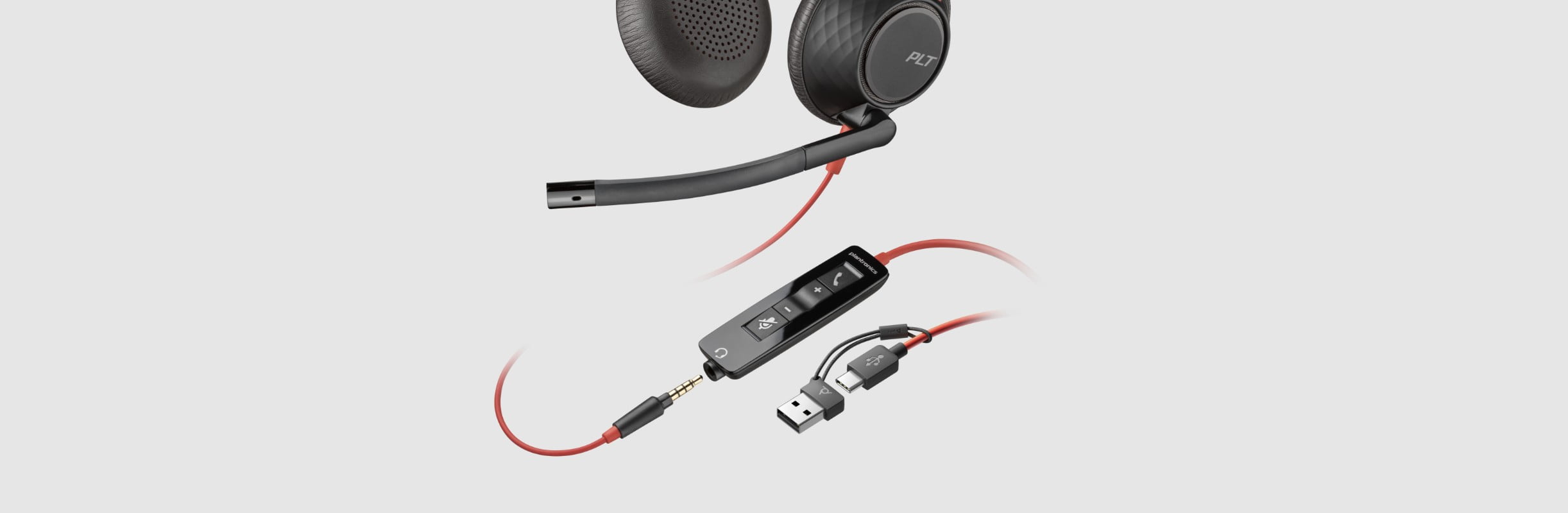 HP Poly Blackwire 5200 Series - Corded USB Headset | HP® Official Site