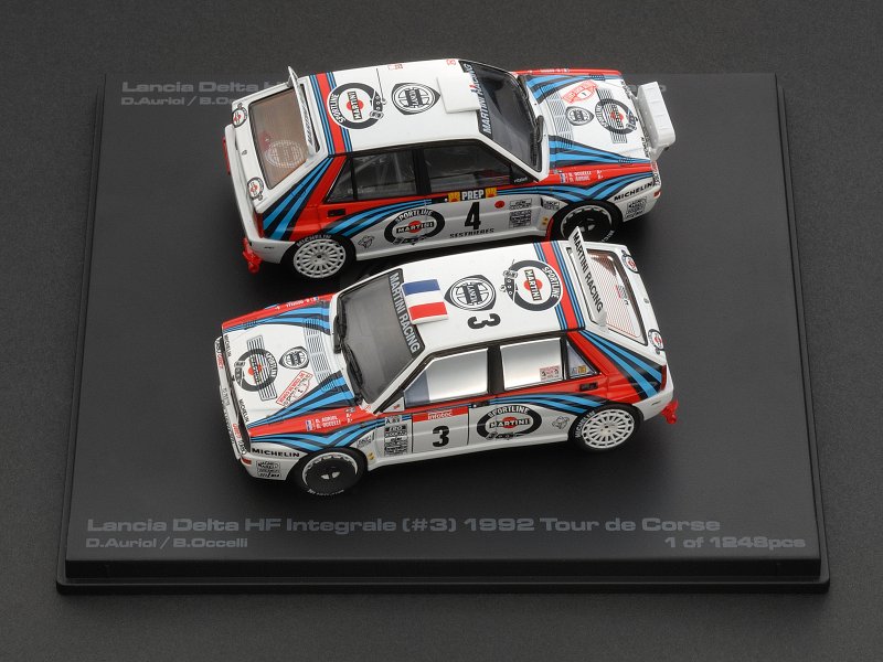 8040 Lancia Delta HF integrale 1992 Monte Carlo & Tour de Corse Set