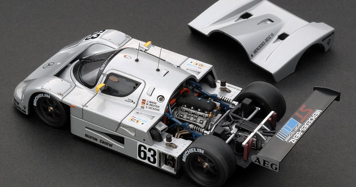 992 Sauber Mercedes C9 1989 Le Mans Special Set (3cars set)