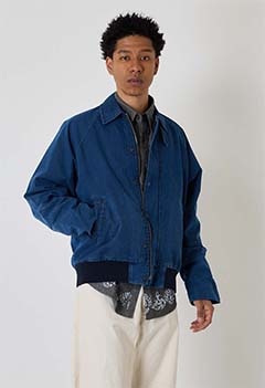 インディゴウェザークロス ヴィンテージウォッシュ ユーティリティ