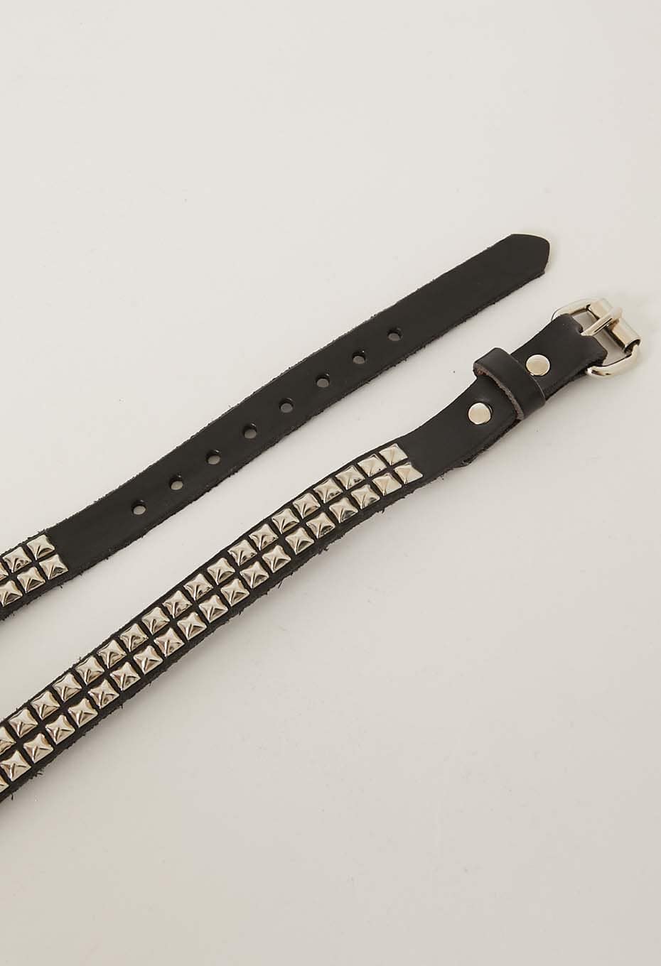 BRACKNEY LEATHER /PYRAMID 2ROW スタッズベルト 2 | BRACKNEY LEATHER