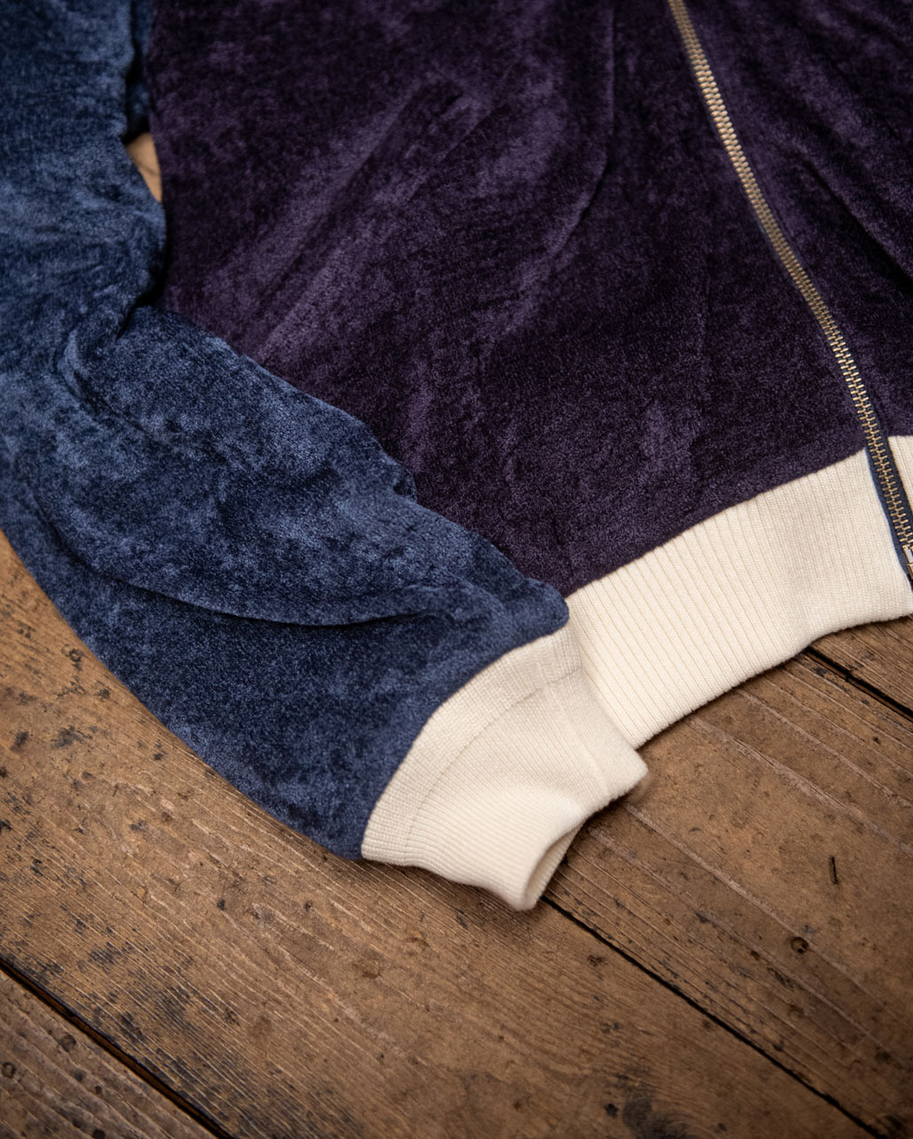 MALL KNIT EMBROIDERY SUKAJAN｜BLUE BLUE | ハリウッドランチ