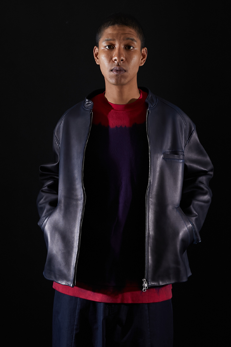 INDIGO SHEEP LEATHER SERIES | インディゴシープレザー | BLUE BLUE