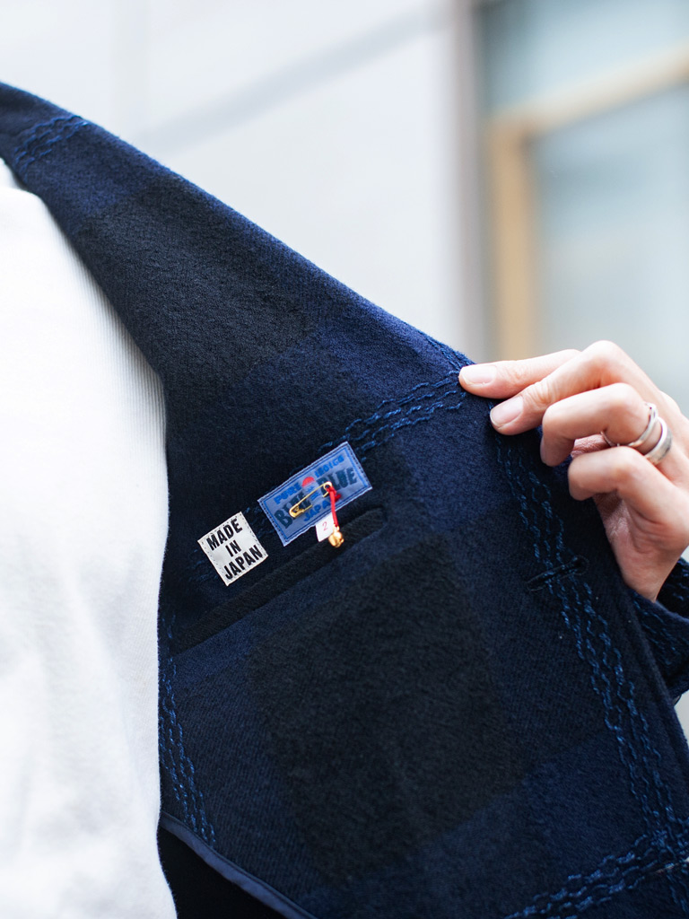 BLUE BLUE JAPAN | ブルーブルージャパン | バッファローチェック