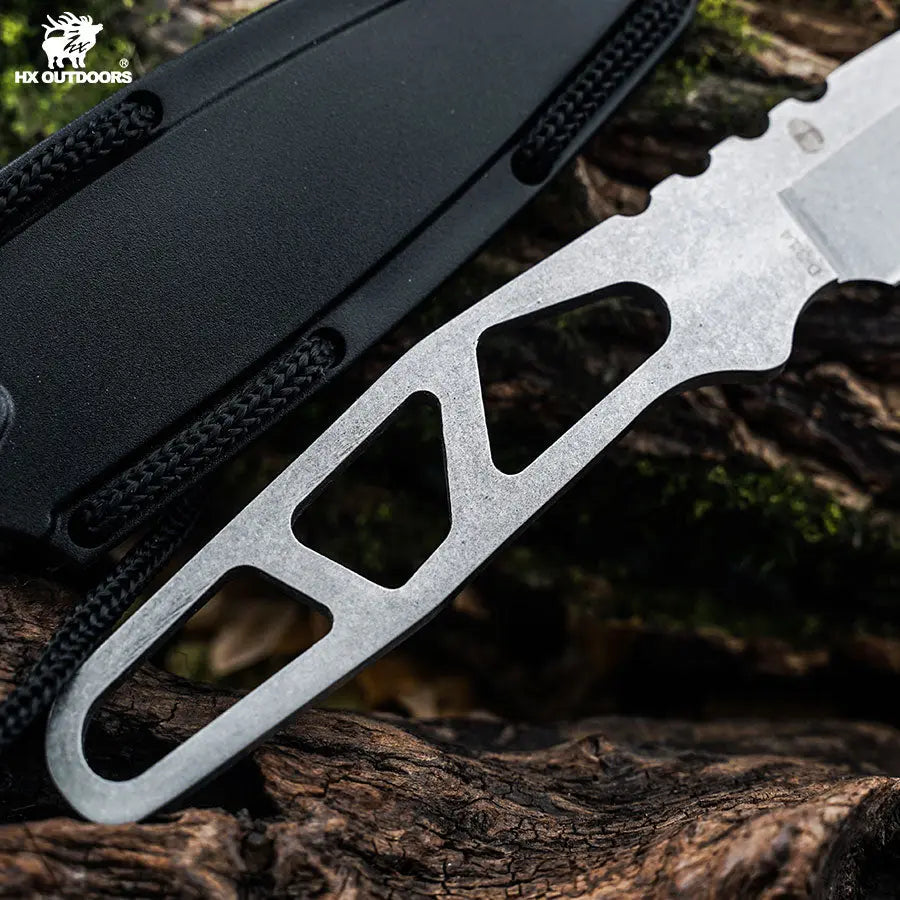 VIGIL II 5Cr15 Fixed Blade | Integral EDC Camping Knife – HX OUTDOORS
