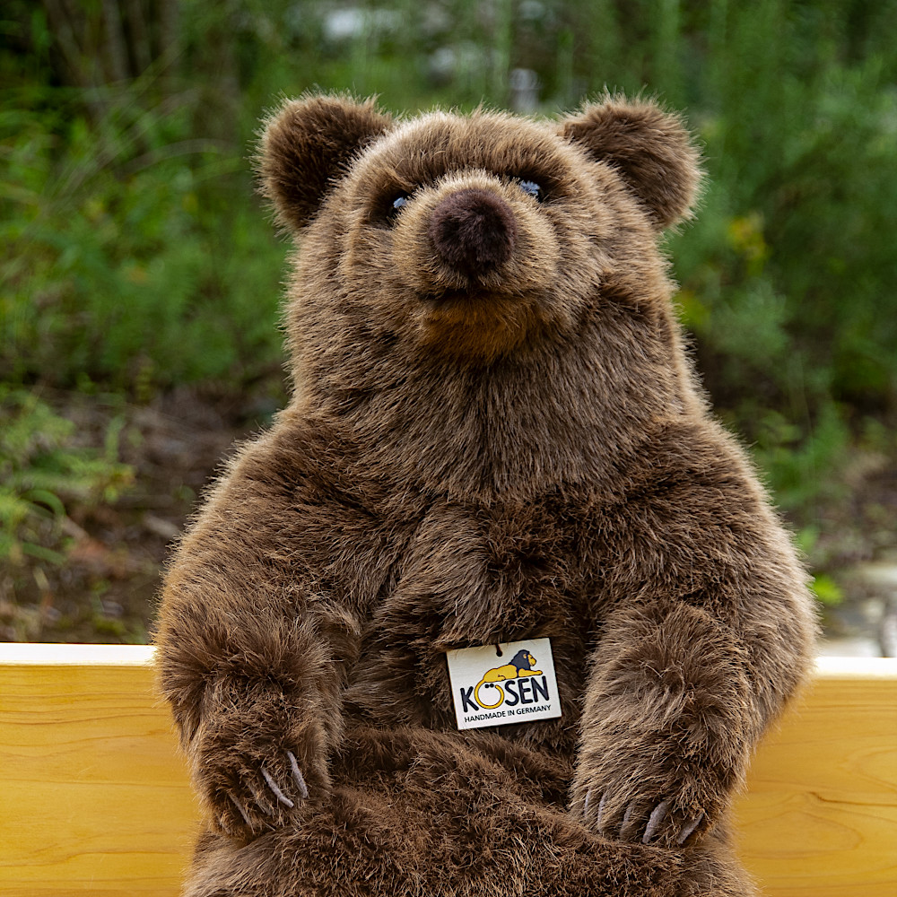 4600 ソフトブラウンベア（大）：おもちゃ：百町森