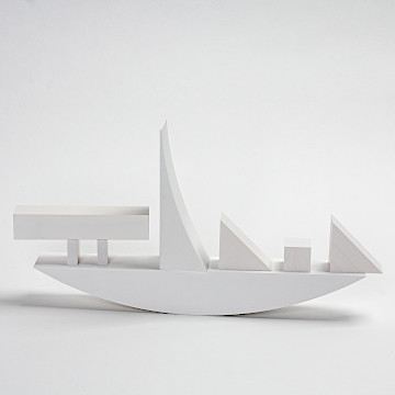 バウハウス バウスピール（白）：おもちゃ：百町森