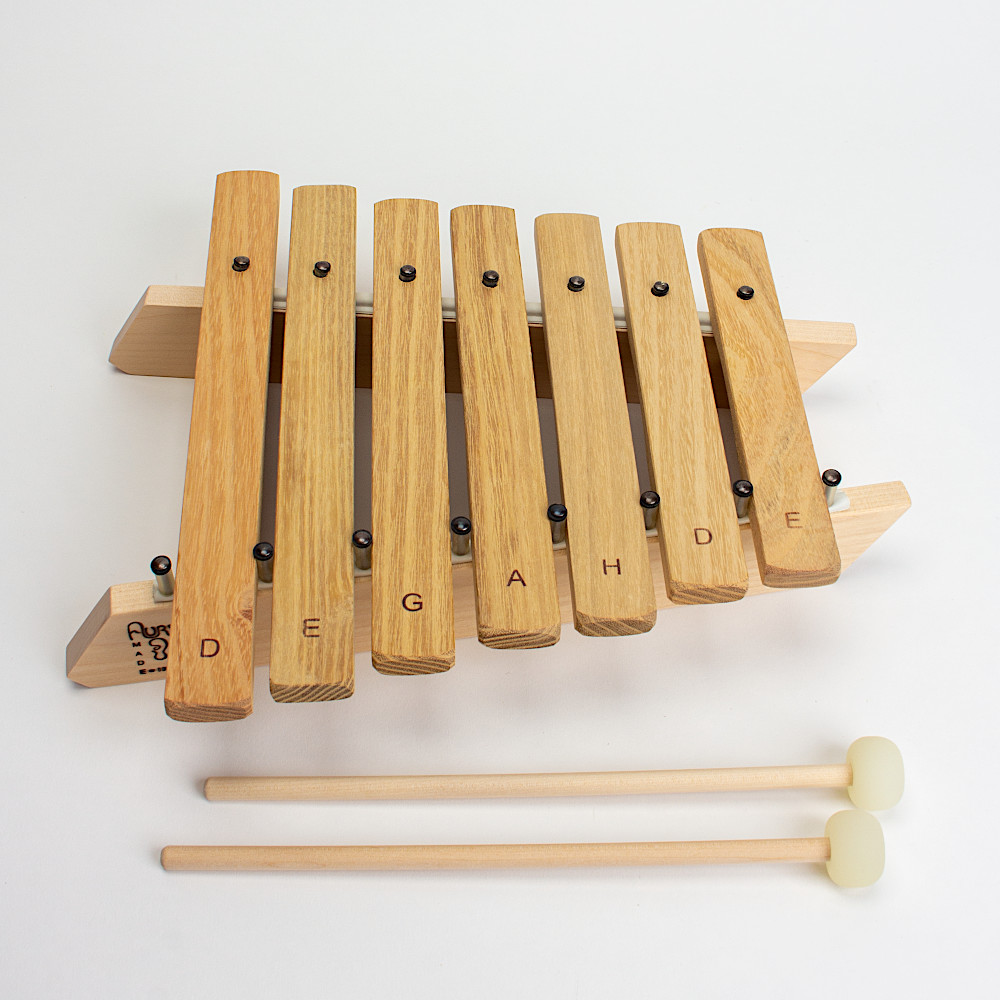 アウリスシロホン（木琴） ペンタトニック7音：おもちゃ：百町森