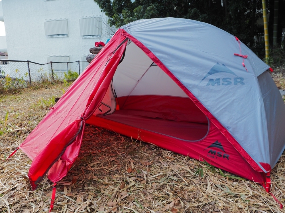 MSR | エリクサー1 最高の機能性と設営方法を徹底レビュー｜兵庫三菱