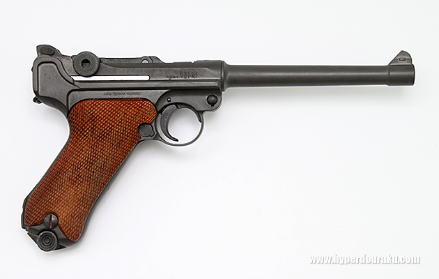 タナカ ルガー P08 ネイビー ビンテージ エアガン レビュー