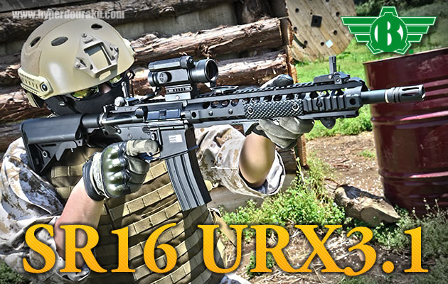 BOLT 電動ガン SR16 URX3.1 エアガンレビュー