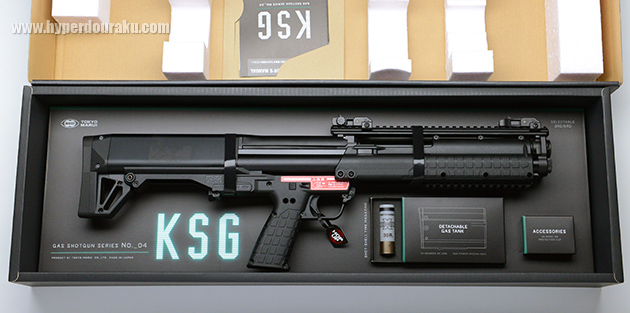 KSG ガスショットガン 東京マルイ エアガンレビュー