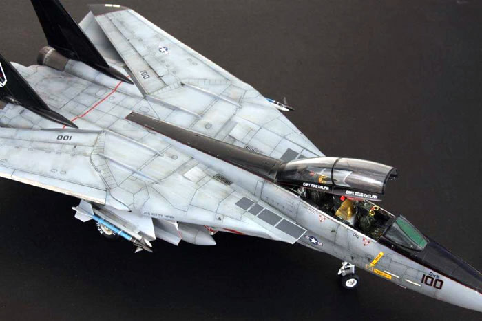 Hasegawa's 1/48 scale Grumman F-14A Tomcat by Michael Hickey