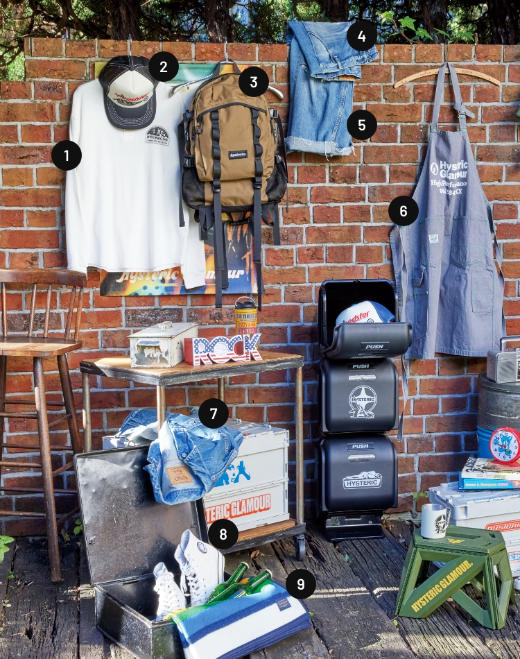 ENJOY THE OUTSIDE ROOM | HYSTERIC GLAMOUR