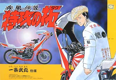 アオシマ 一条武丸仕様 インパルス 疾風伝説 特攻の拓 005 プラモデル