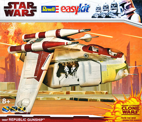 スターウォーズ イージーキット リパブリック ガンシップ Revell (レベル)