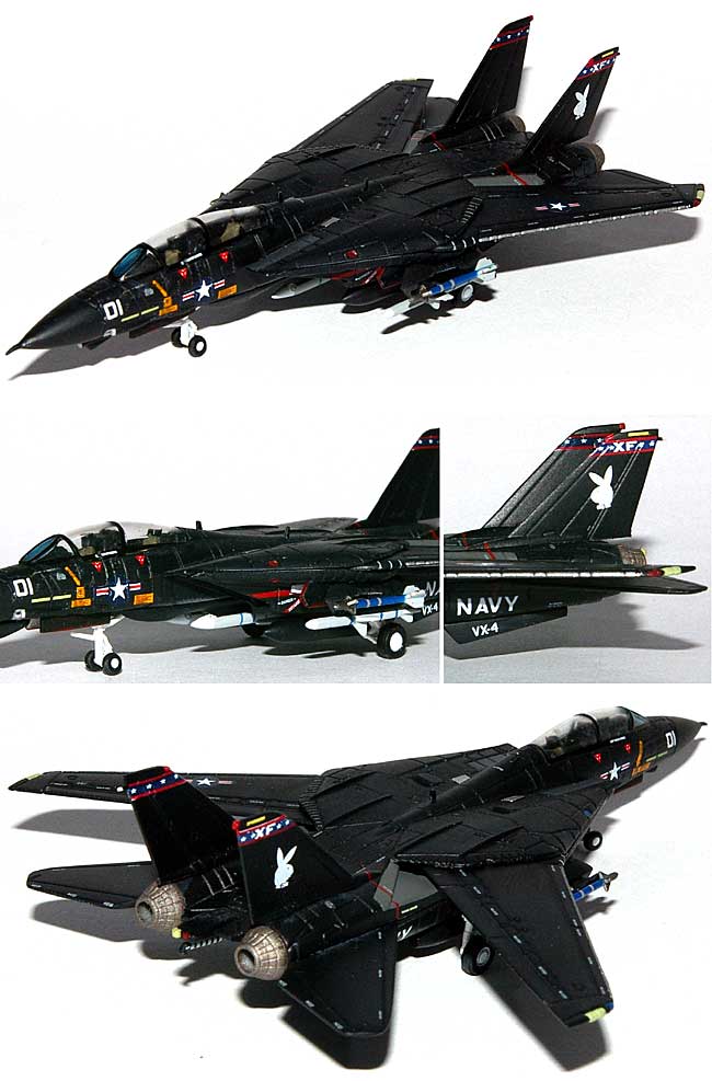 M-SERIES F-14A トムキャット VX-4 エバリュエーターズ ブラックバニー
