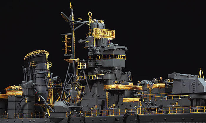 1/350 QG帯シリーズ 日本海軍 軽巡洋艦 能代 ディテールアップパーツ